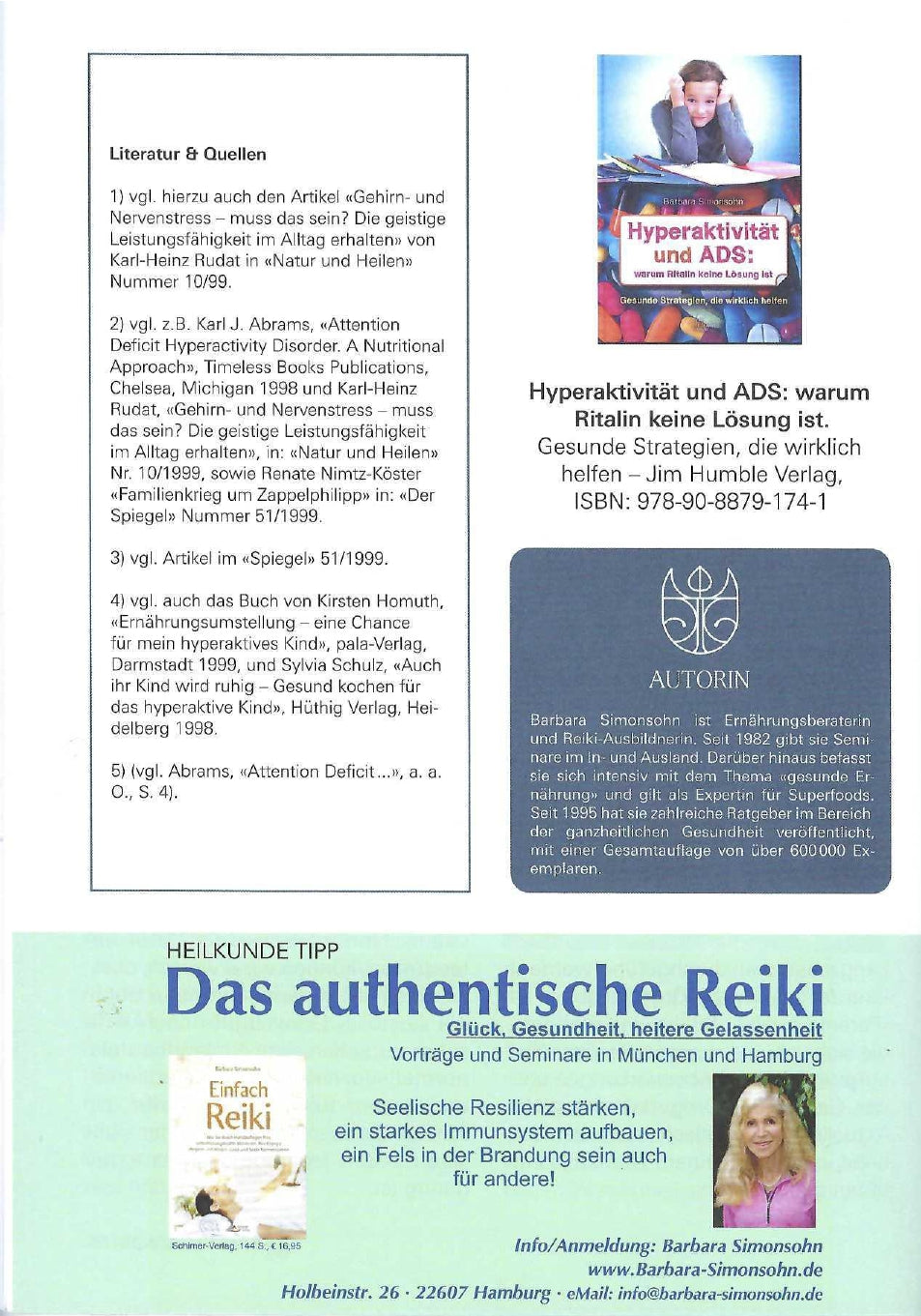 Hyperaktivität und ADS