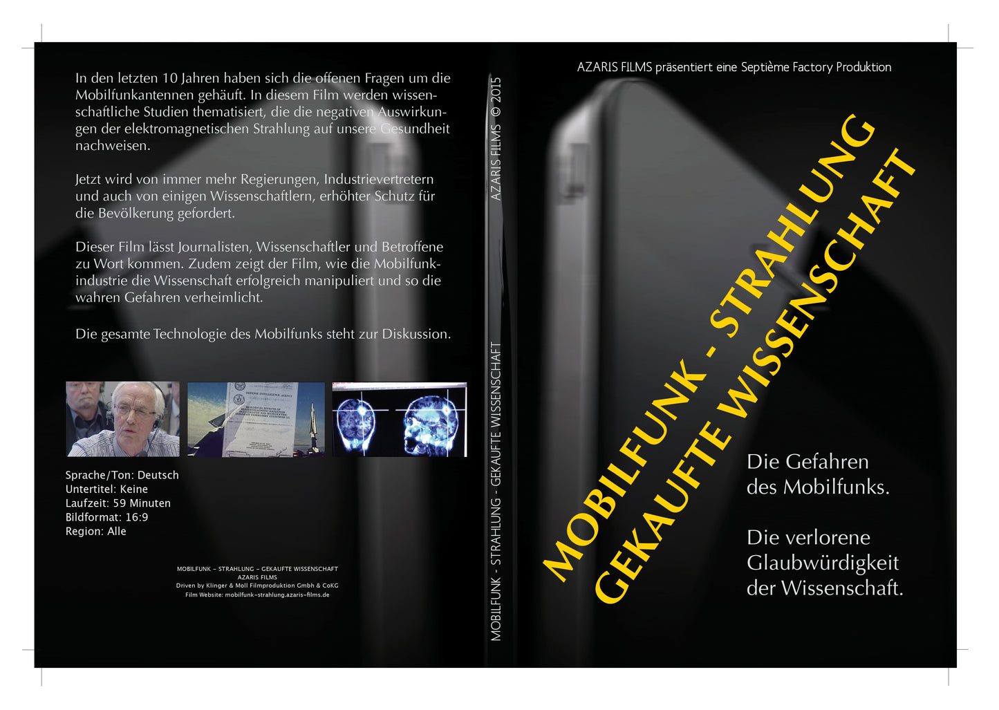 DVD Mobilfunk-Strahlung - Gekaufte Wissenschaft