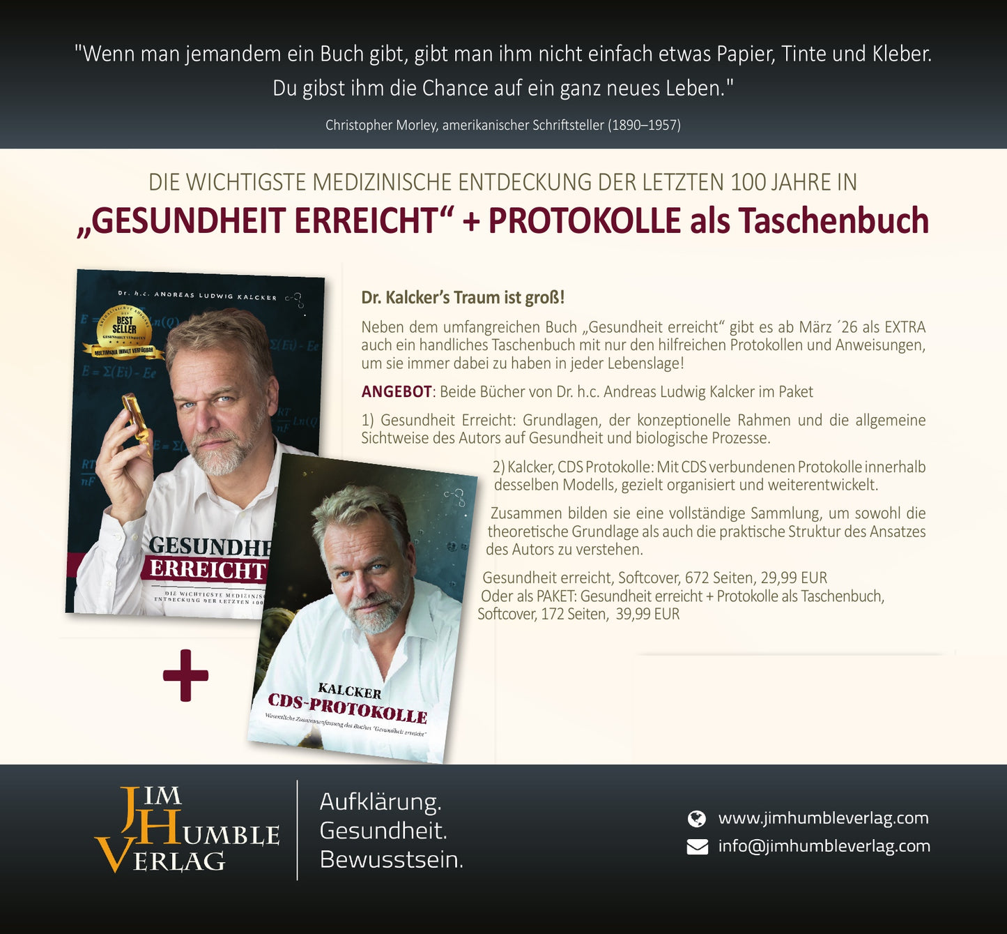 Gesundheit erreicht + Protokolle als Taschenbuch