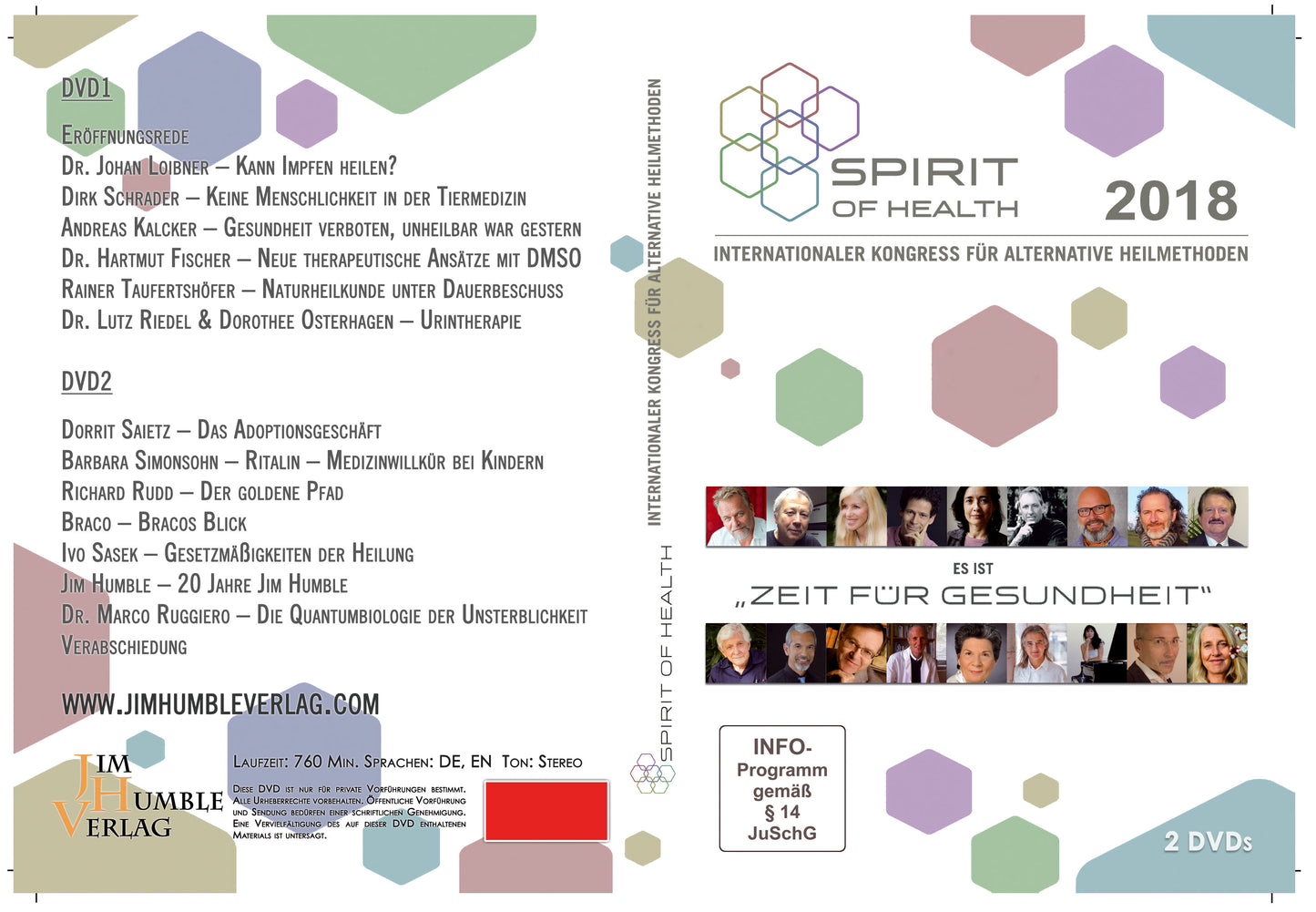 DVD - Spirit of Health 2018