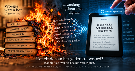 Het einde van het gedrukte woord?Wat blijft er over als boeken verdwijnen?
