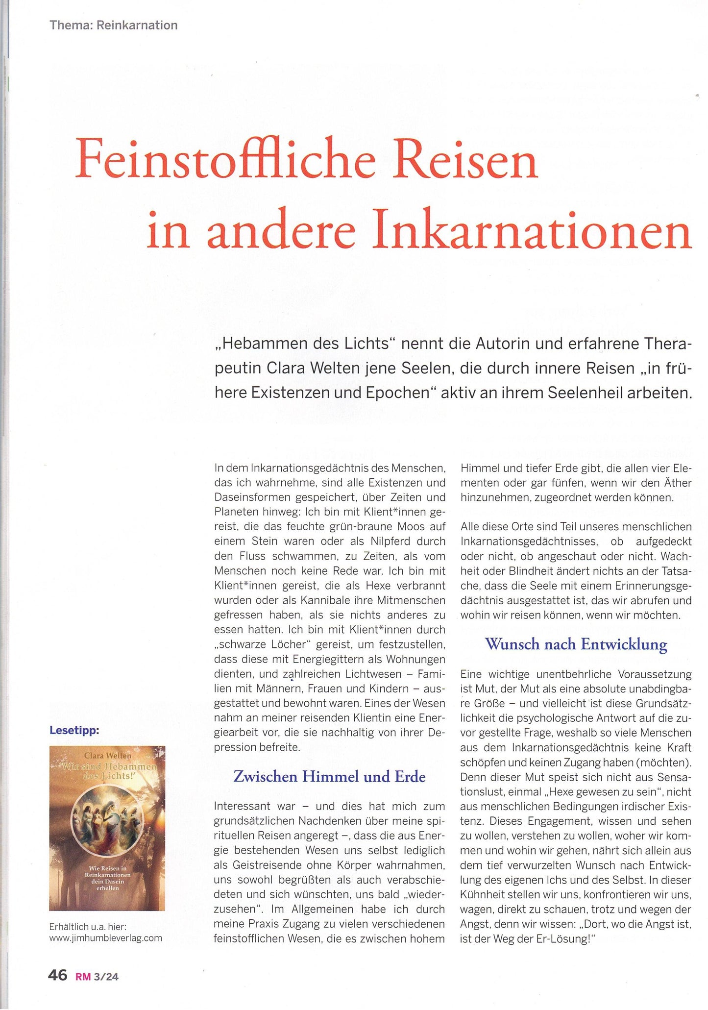 Wir sind Hebammen des Lichts!