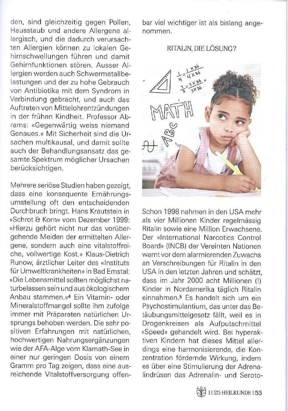 Hyperaktivität und ADS