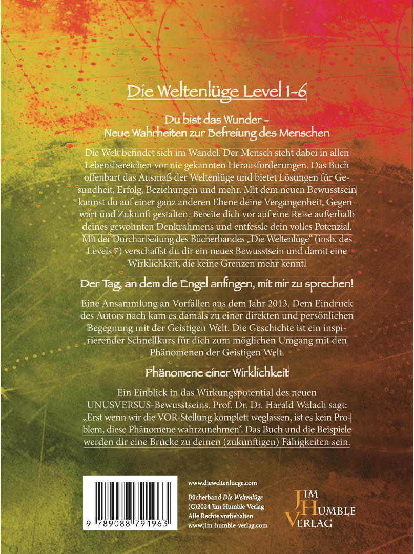Die Weltenlüge (Set Hauptwerk + Arbeitsbuch) Level 1 - 7