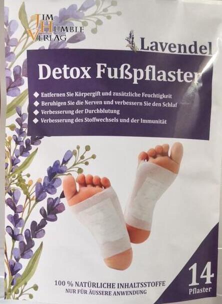 Detox voetpleisters - lavendel (14 stuks) (houdbaar tot 12-2023)